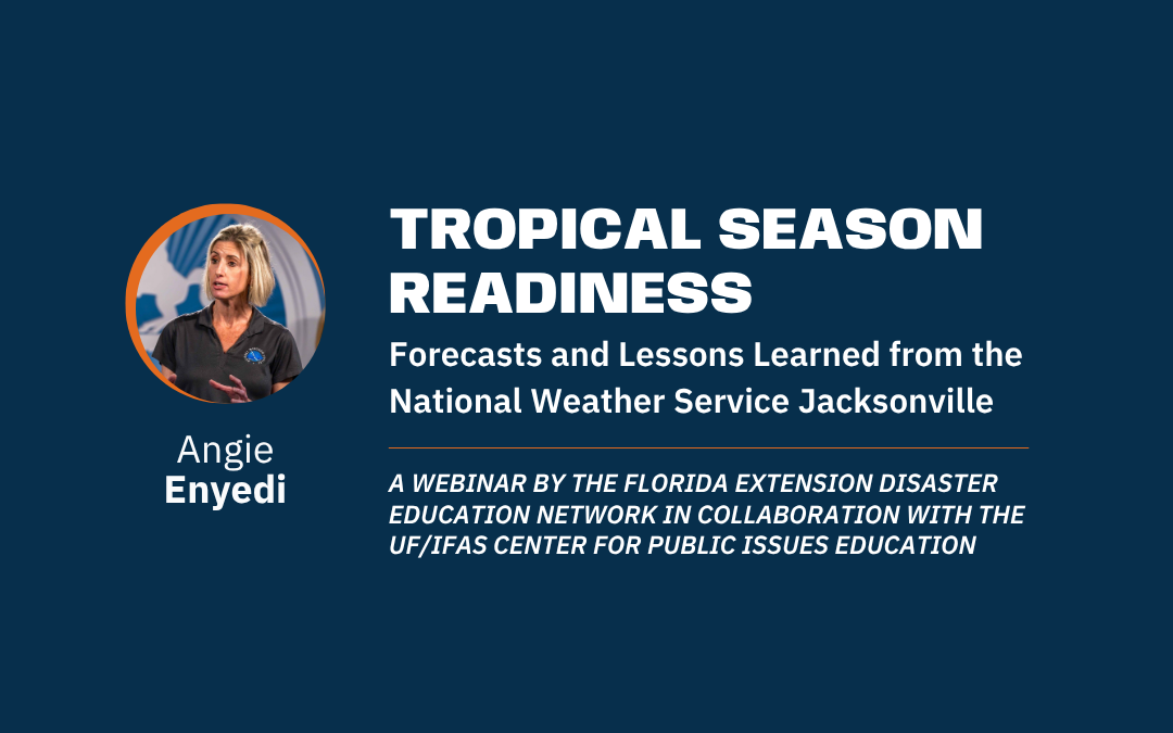 EDEN X PIE Center Webinar: Tropical Season Readiness